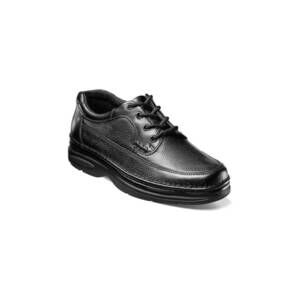 NEW NUNN BUSH men's cameron shoe in black tumble